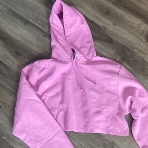 Crop top Champion Hoodie light pink new with tags